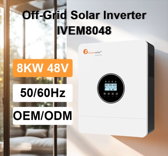 FELICITY IVEM 8KVA 48V INVERTER SINGLE PHASE OFF GRID SOLAR INVERTER