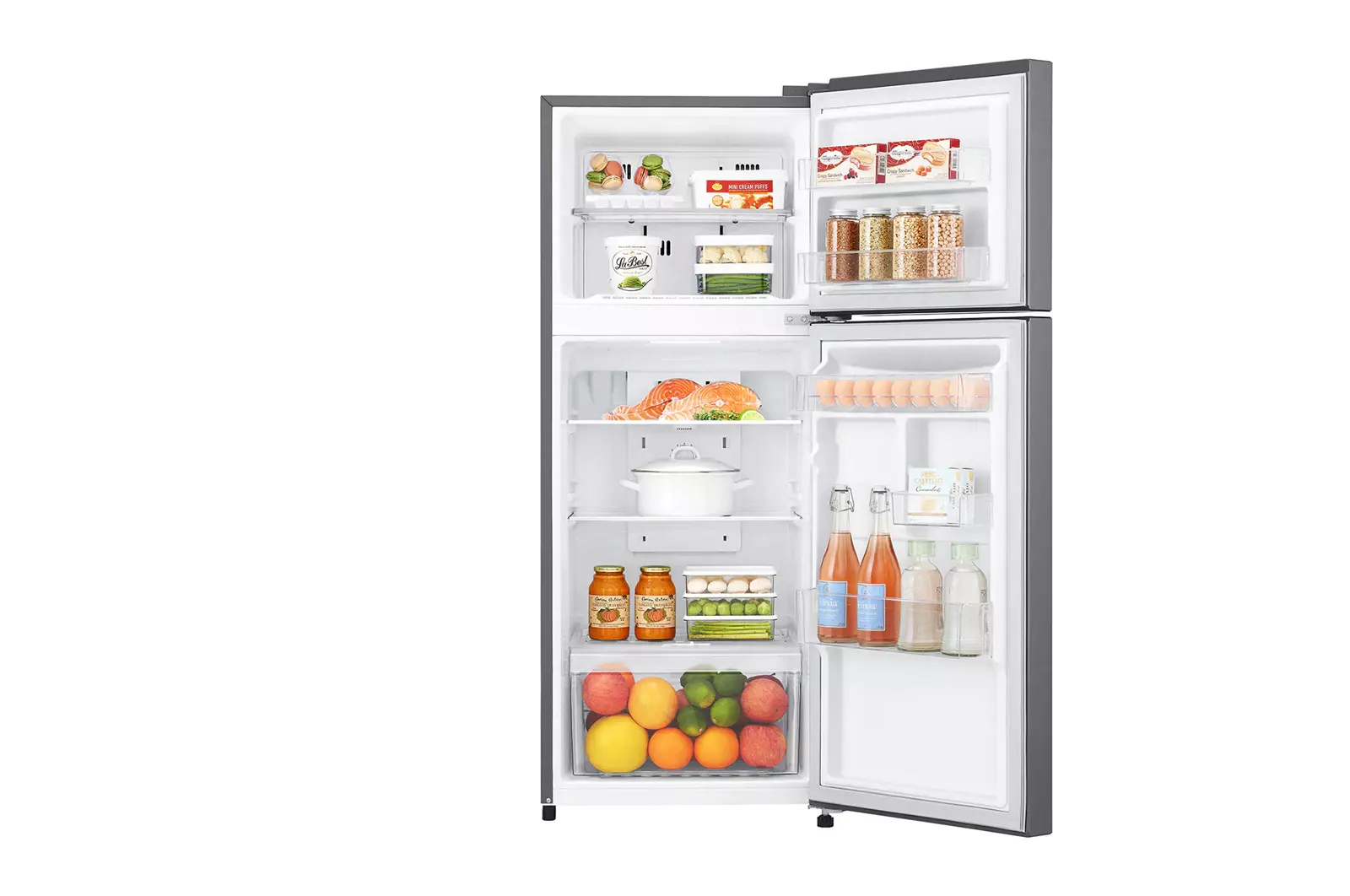 LG Top Freezer Refrigerator 205L (GN-B202SQIR)