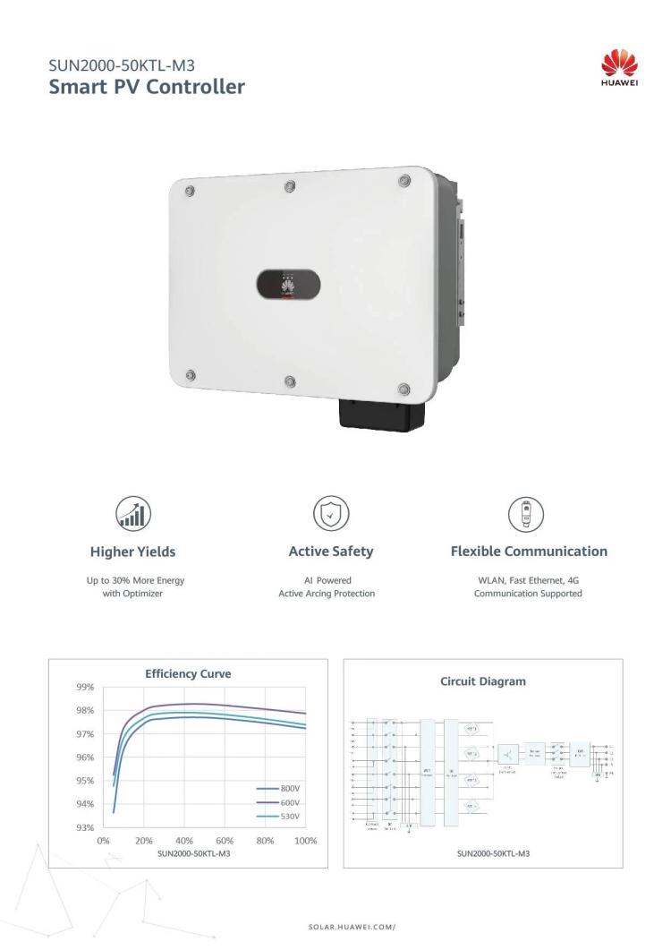 Huawei Smart PV Controller Sun2000-50KTL-M3 (50KW)