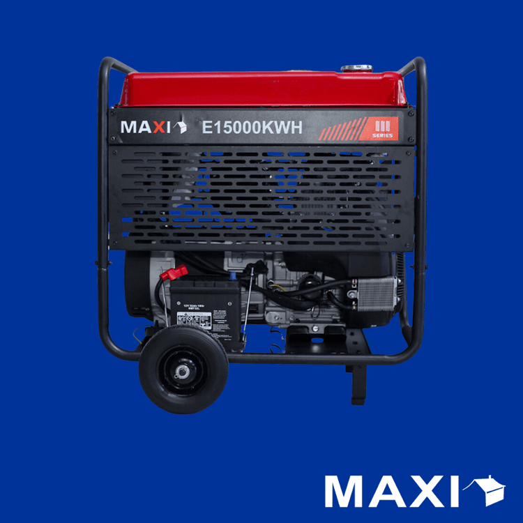 Maxi Generator 3-PHASE 18.75kVa | 15kW | with Key & Wheels (E15000KWH)