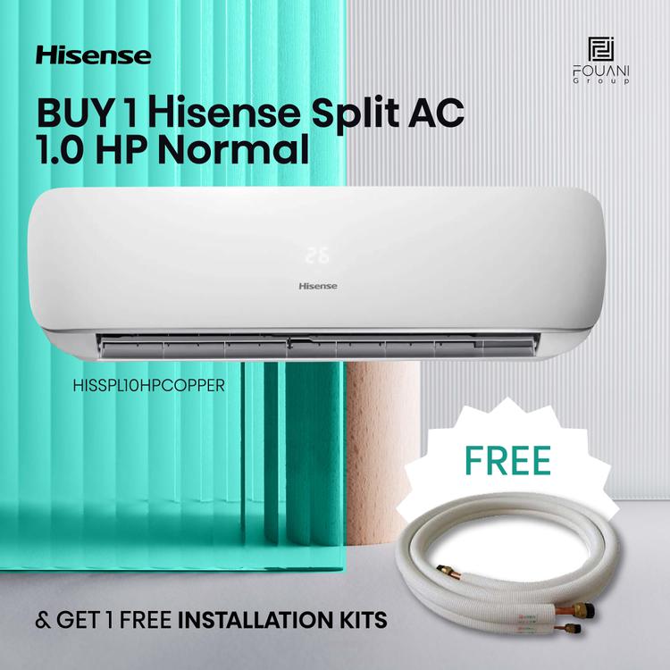 Hisense Split AC 1.0 HP Normal